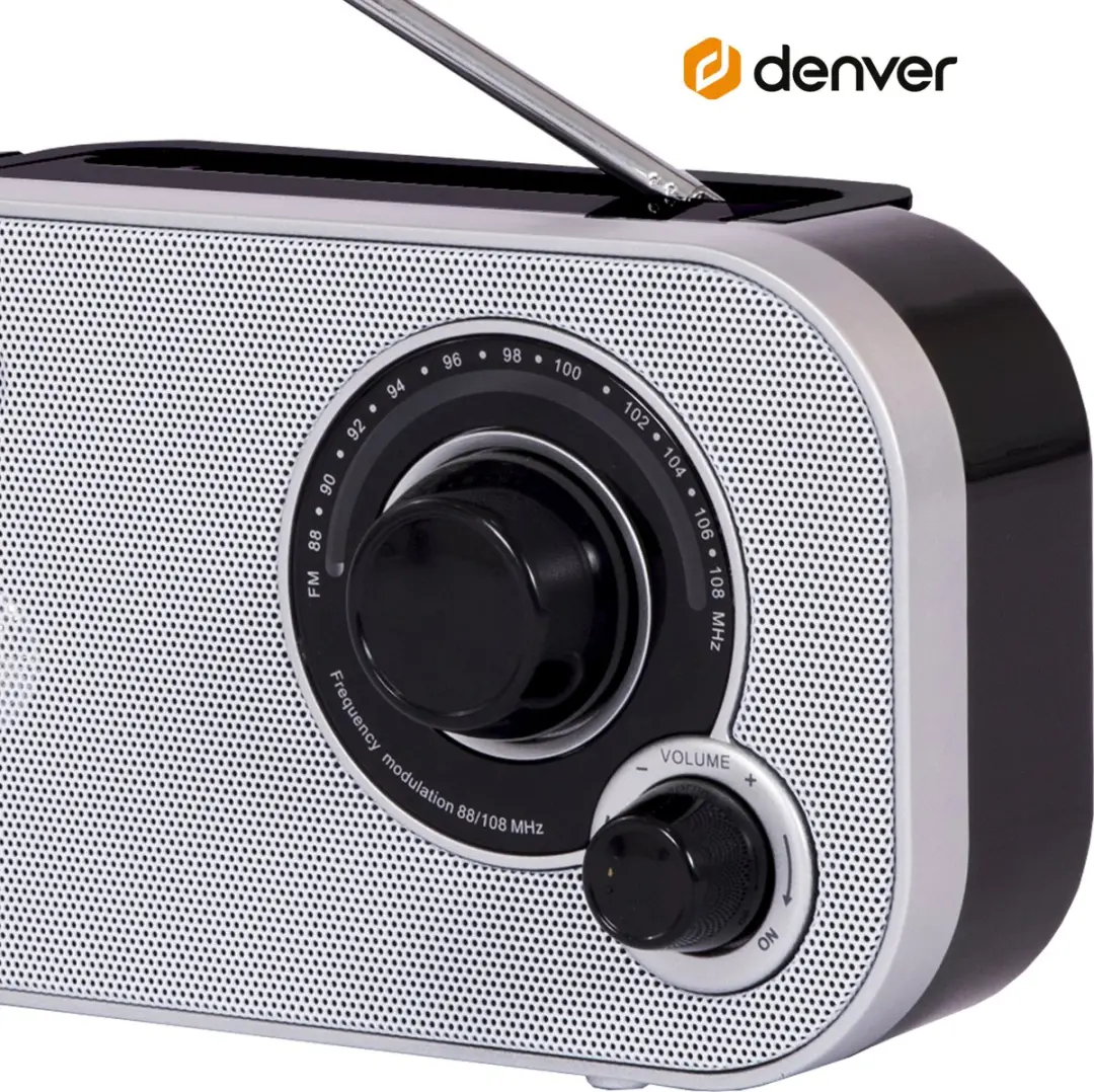 Denver TR-51 Retro Noodradio - Wit