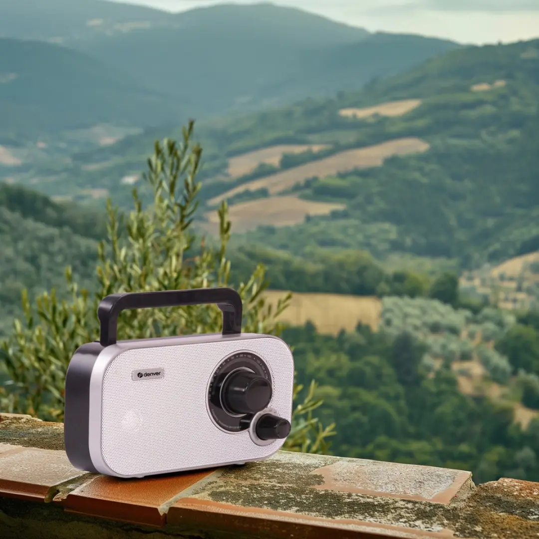 Denver TR-51 Retro Noodradio - Wit