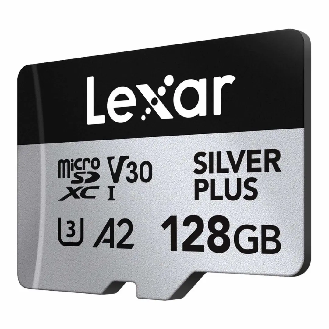 Lexar microSDXC Silver Plus UHS-I 128GB - 205MB/s Lezen - afbeelding 6 van 6