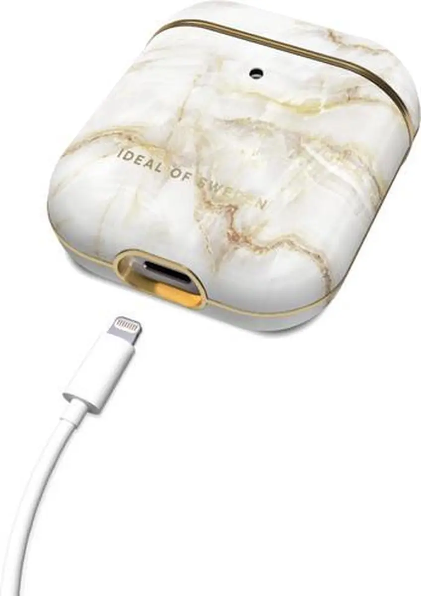 iDeal of Sweden Apple AirPods Gen1/Gen2 Case 194 - Golden Pearl Marble