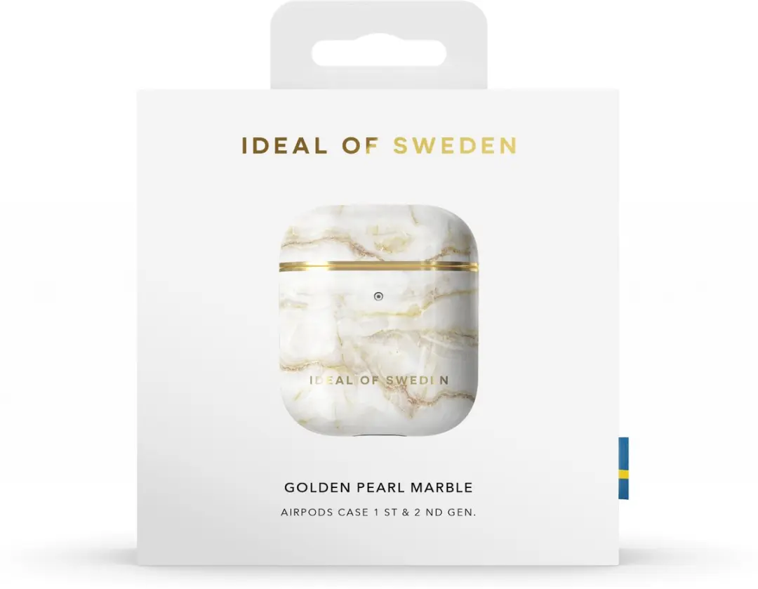 iDeal of Sweden Apple AirPods Gen1/Gen2 Case 194 - Golden Pearl Marble