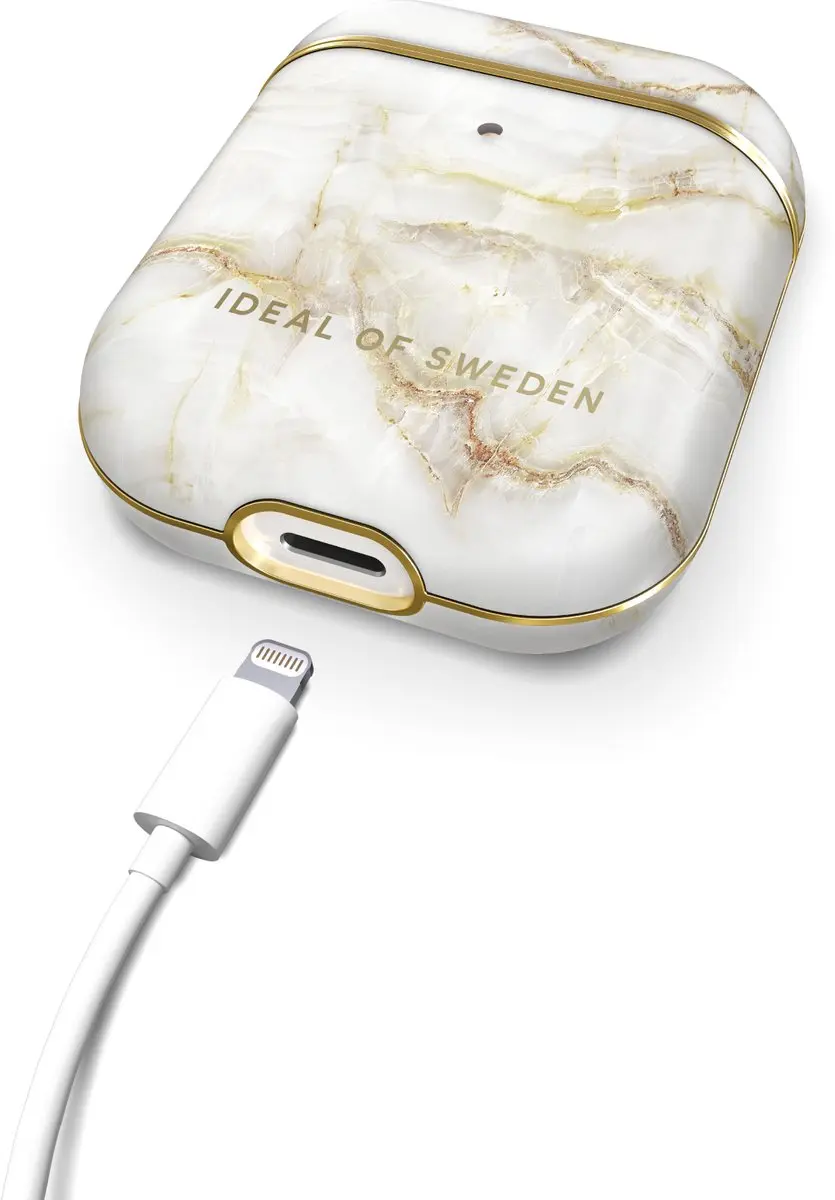 iDeal of Sweden Apple AirPods Gen1/Gen2 Case 194 - Golden Pearl Marble