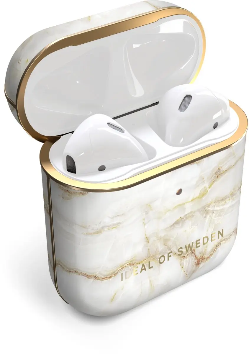 iDeal of Sweden Apple AirPods Gen1/Gen2 Case 194 - Golden Pearl Marble