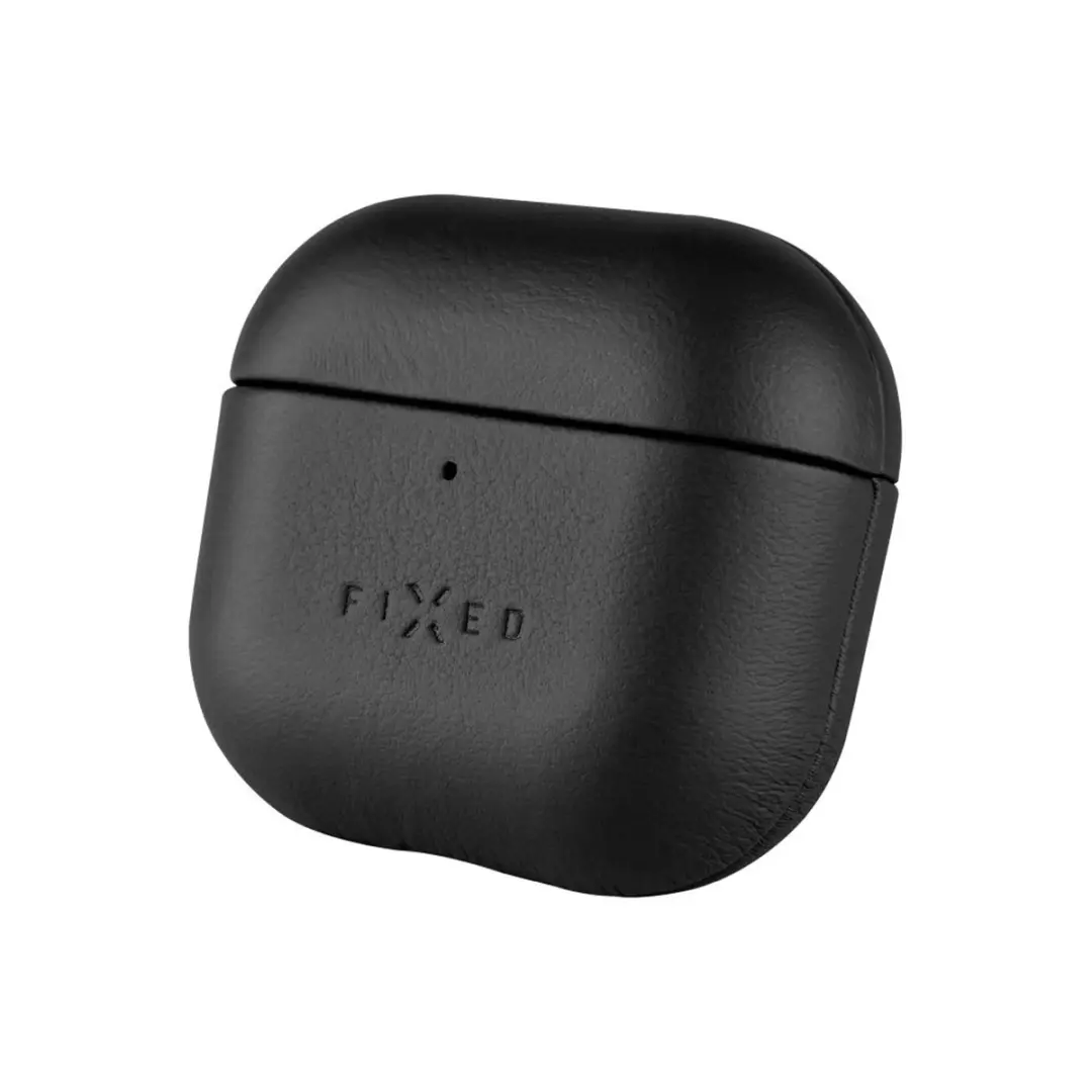 Fixed PodsLeather AirPods 4 Hoesje FIXLP-1473-BK