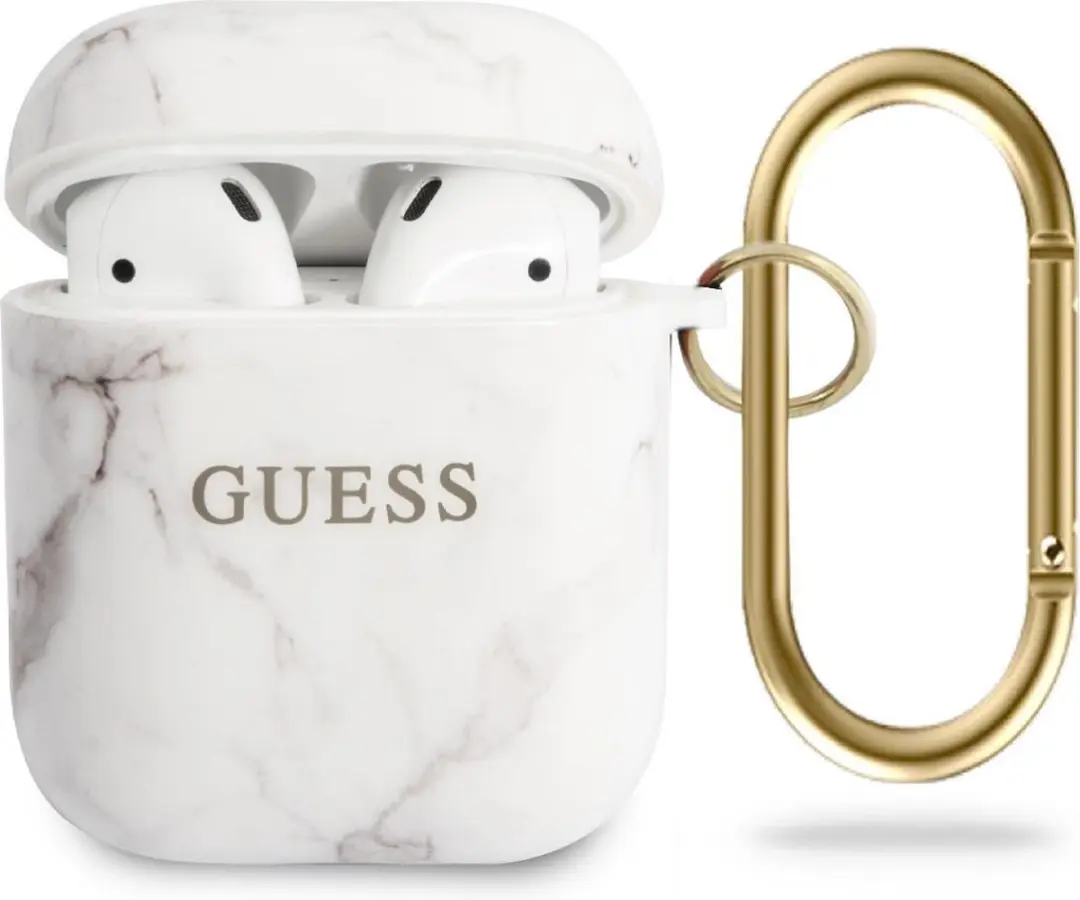 Guess AirPods 2 Hoesje GUACA2TPUMAWH