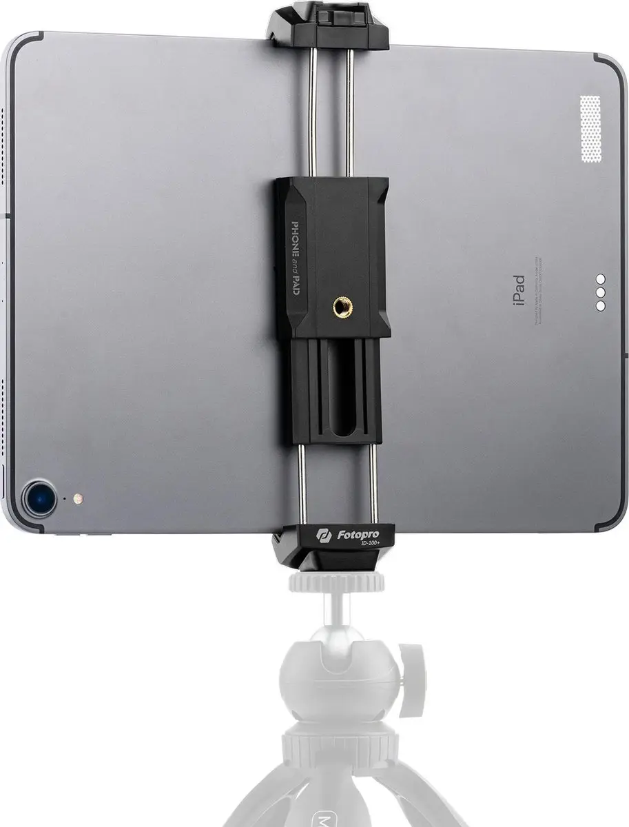 Fotopro ID-100 Telefoon- & Tablethouder 18,3cm - Zwart