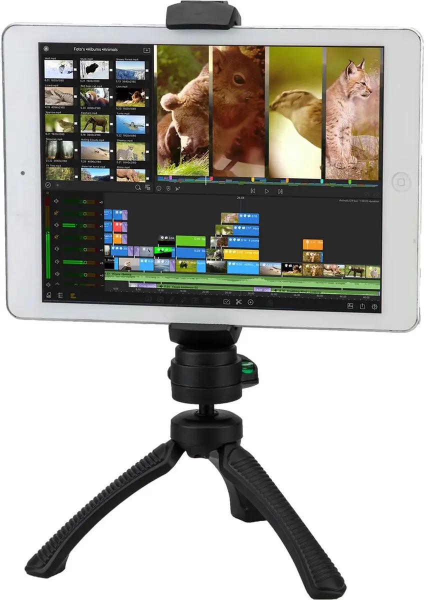 Fotopro ID-100 Telefoon- & Tablethouder 18,3cm - Zwart