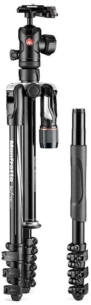 Manfrotto MKBFRLA4B-BHM Statief - 4 Secties - Zwart