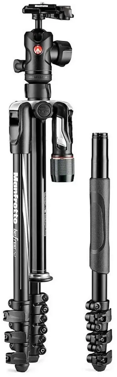 Manfrotto MKBFRLA4B-BHM Statief - 4 Secties - Zwart