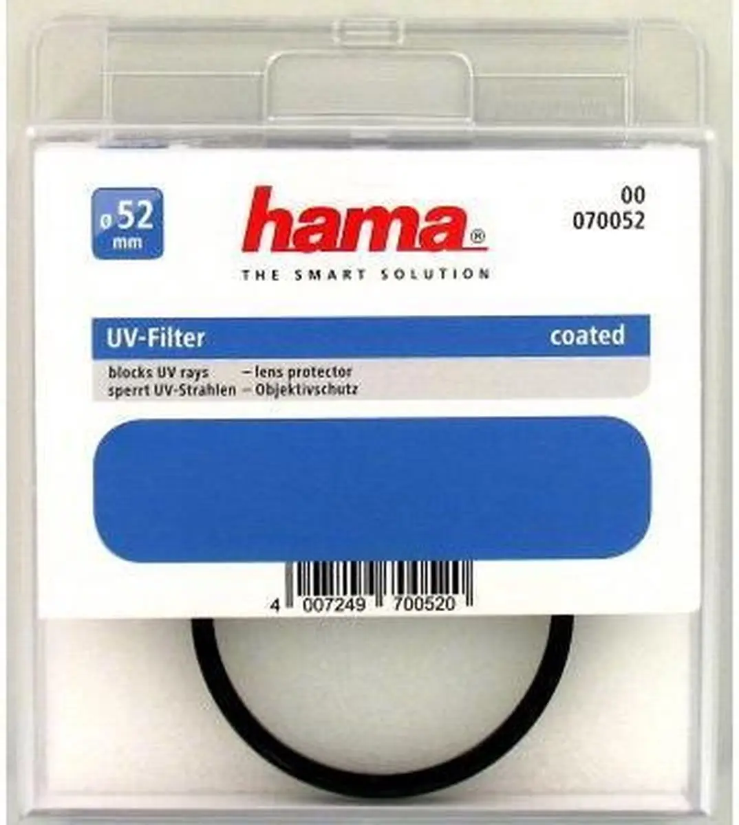 Hama UV 390 Filter 52mm - Kleurenmix - afbeelding 4 van 6