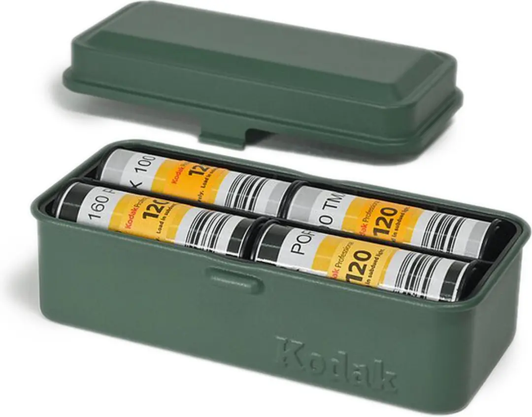 Kodak Film Case Olive - Compactcamera