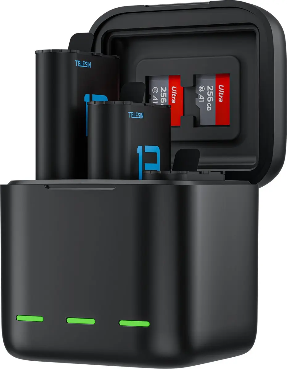 Telesin Battery Charger Box voor GoPro Hero 13