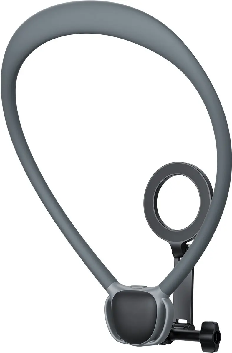 Telesin Neck Mount 360° Combo Nekhouder - Grijs - afbeelding 5 van 6