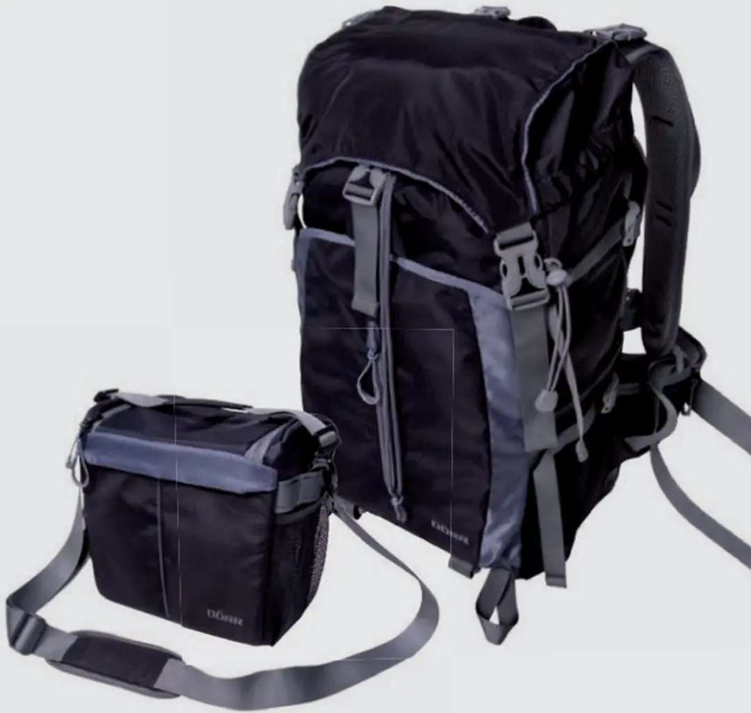 Dörr Rugzak Combi Pack 3-in-1 464010 - Zwart/Grijs