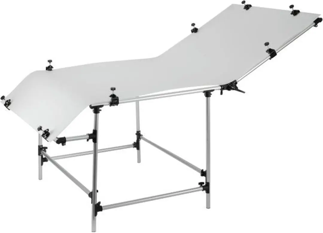 Bresser Y-11 Foto Opname Tafel 100x200cm - Aluminium/Wit