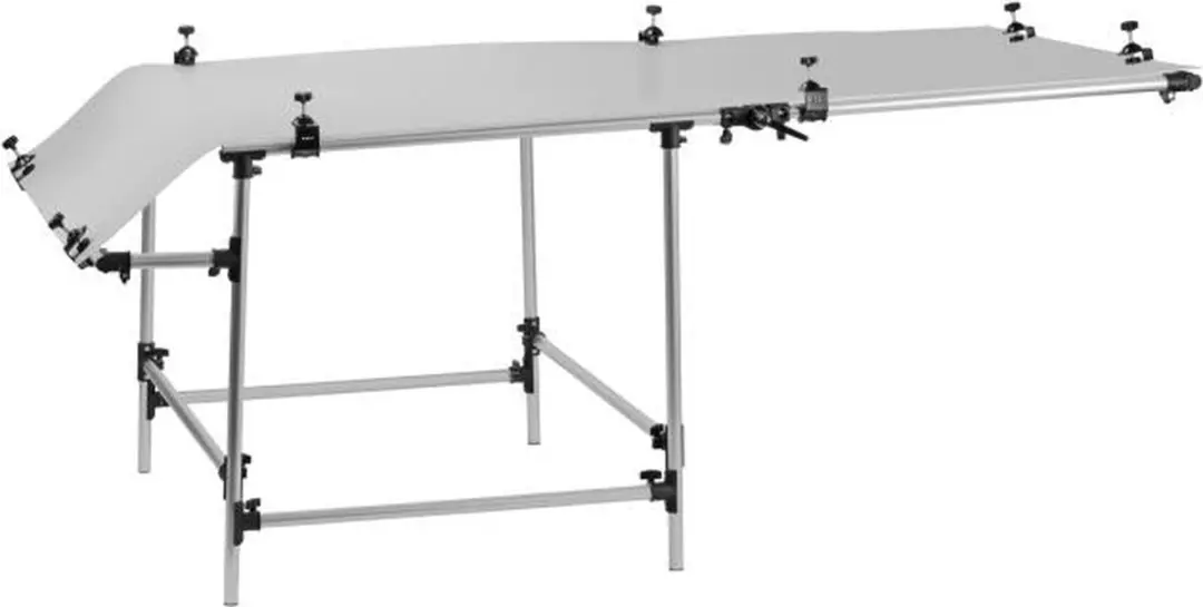 Bresser Y-11 Foto Opname Tafel 100x200cm - Aluminium/Wit