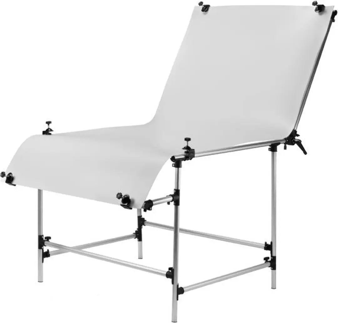 Bresser Y-11 Foto Opname Tafel 100x200cm - Aluminium/Wit