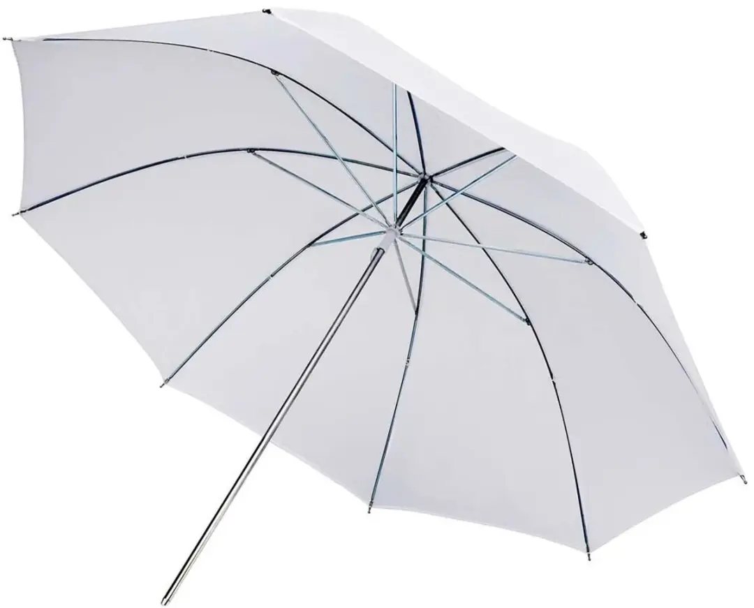 Bresser B-SU33 Doorlichtparaplu - 84cm - Wit