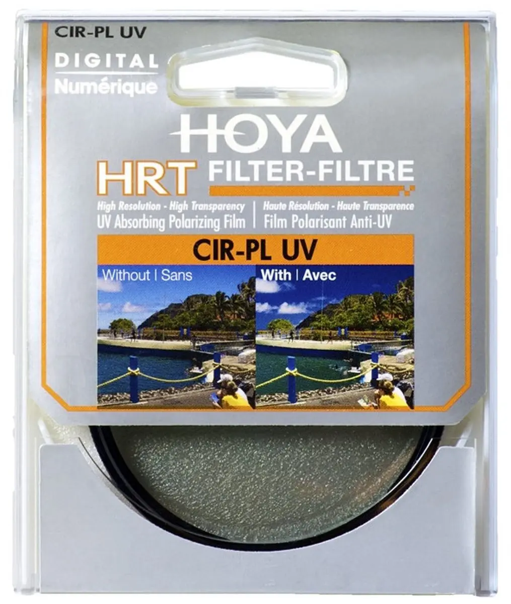 Hoya Polarisatiefilter HRT 37mm - Zwart