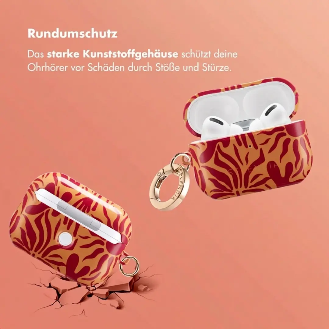 Selencia Case SH00084327 AirPods Pro 3 - Tropical Vibes Apricot