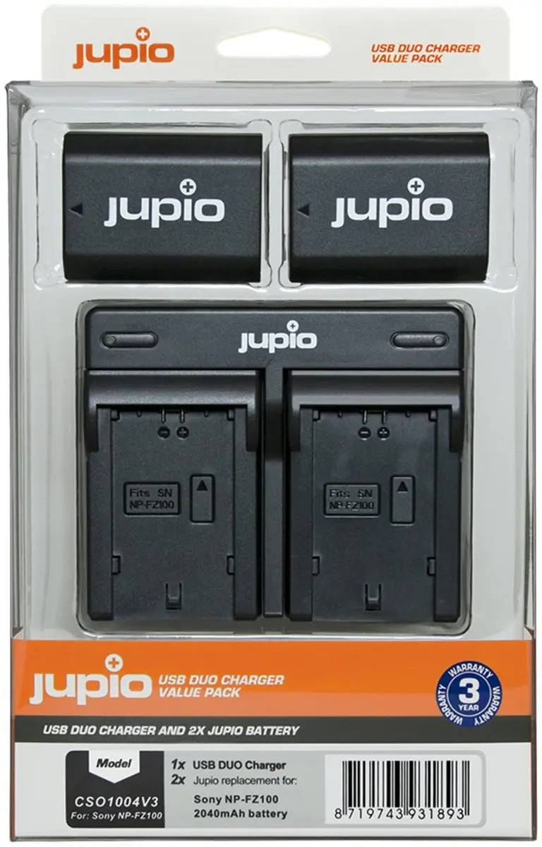 Jupio NP-FZ100 Accu 2040mAh