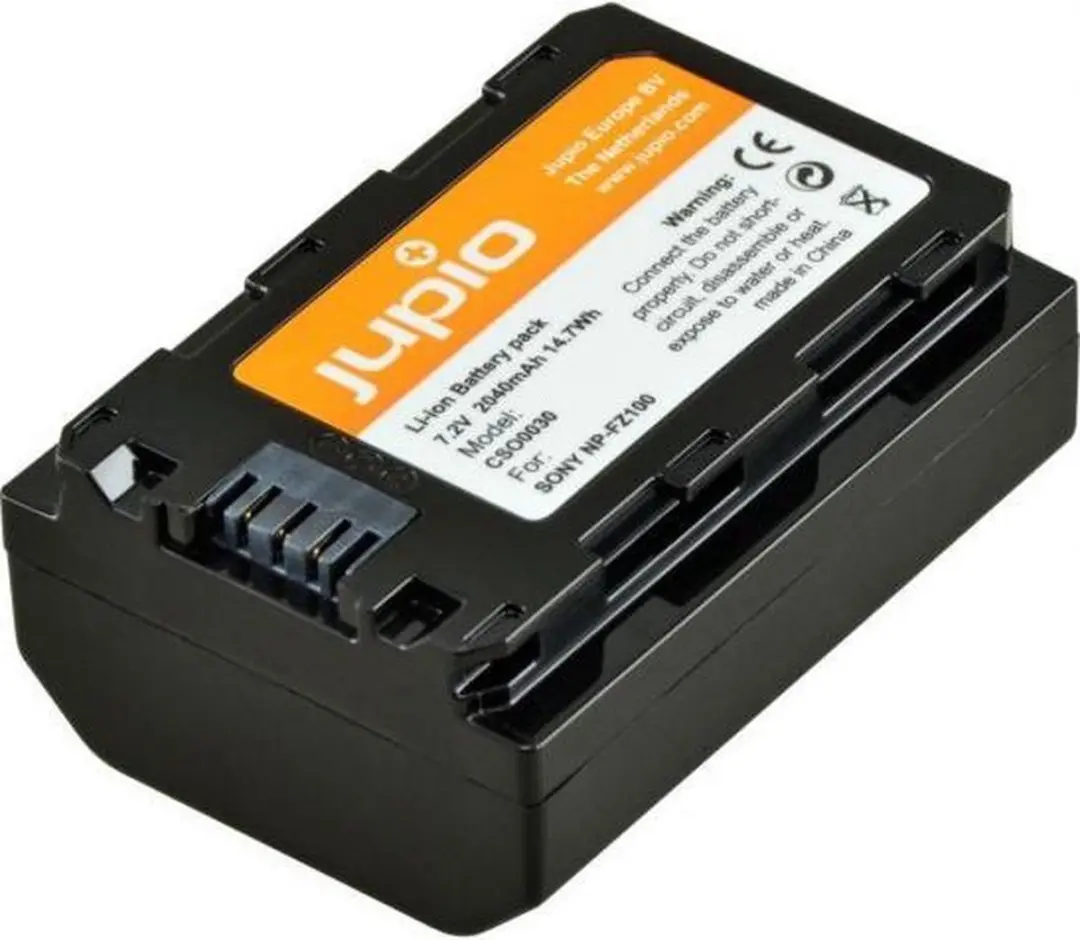 Jupio NP-FZ100 Accu 2040mAh - 2 Stuks + USB Dual Lader