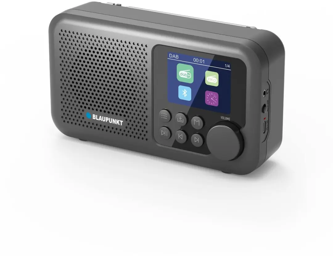 Blaupunkt DR8BK Draagbare DAB+ Radio - Zwart