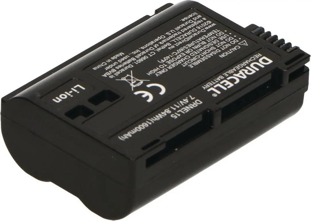 Duracell DRNEL15 Accu - 1600mAh - Nikon EN-EL15