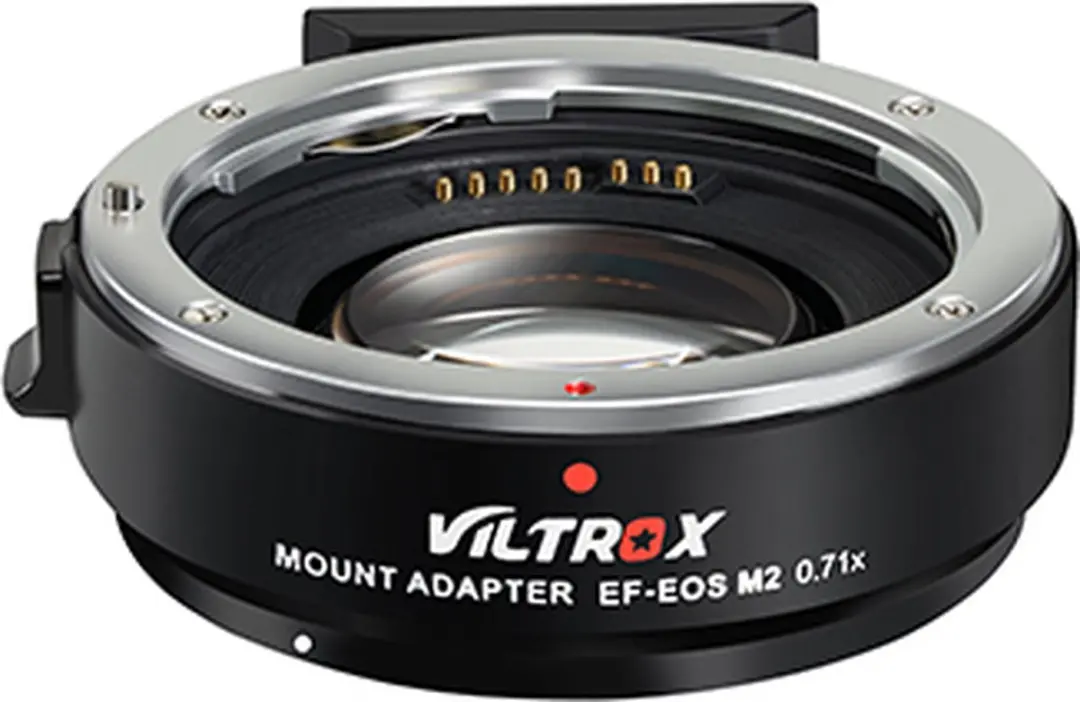 Viltrox EF-EOS M2 Autofocus Adapter 0,71x - Zilver/Zwart