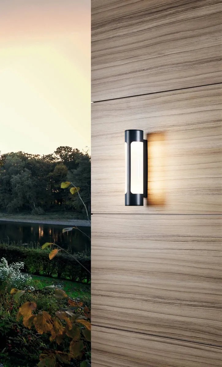 Eglo TONEGO Buiten Muurverlichting Antraciet - 2x LED 6W Warm Wit