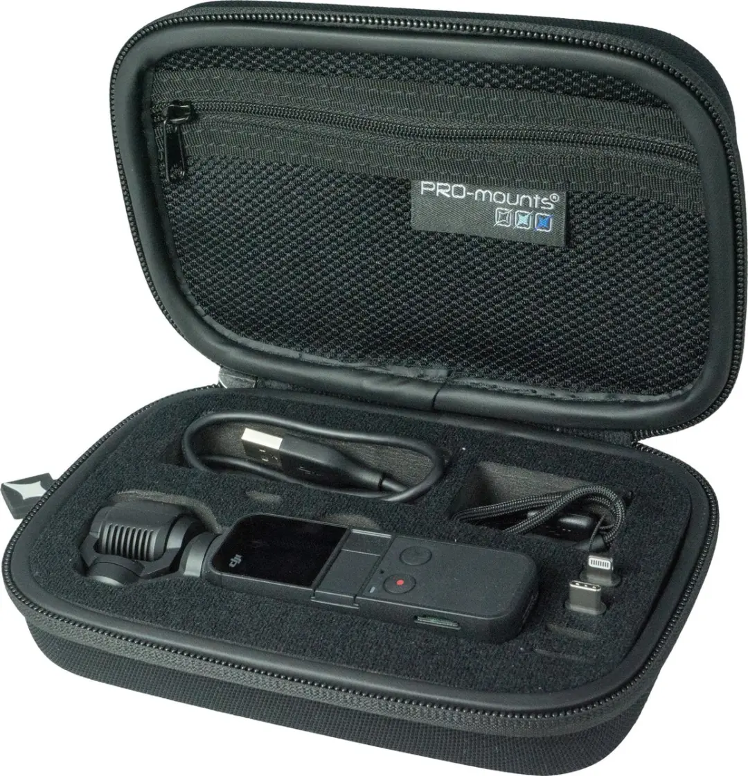 PRO-Mounts DJI Osmo Pocket Koffer PM2019MOP2 - 5 Lenzen - Zwart