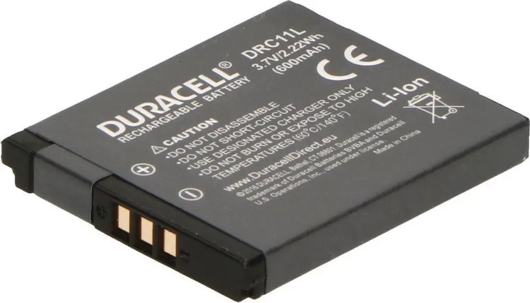 Duracell NB-11L Accu - 600mAh - Canon Compactcamera