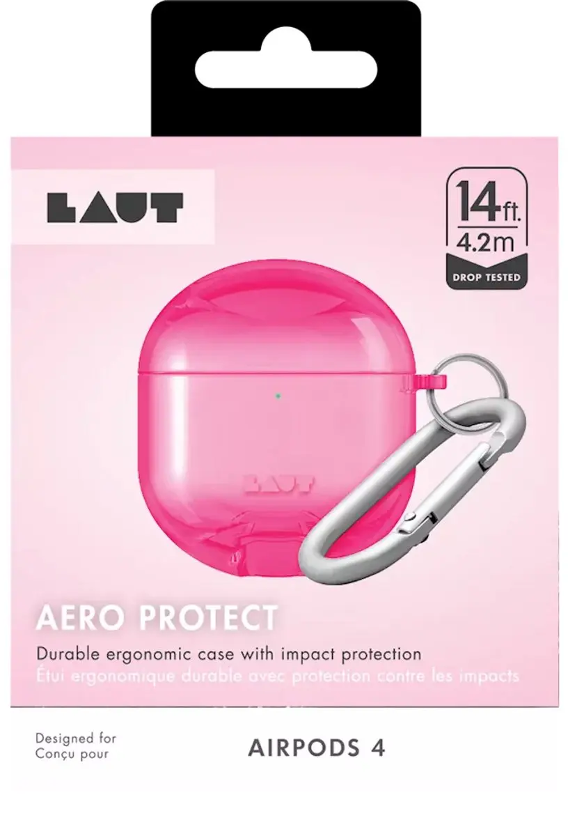 Laut Aero Protect AirPods 4e Gen LAP5APP - Roze