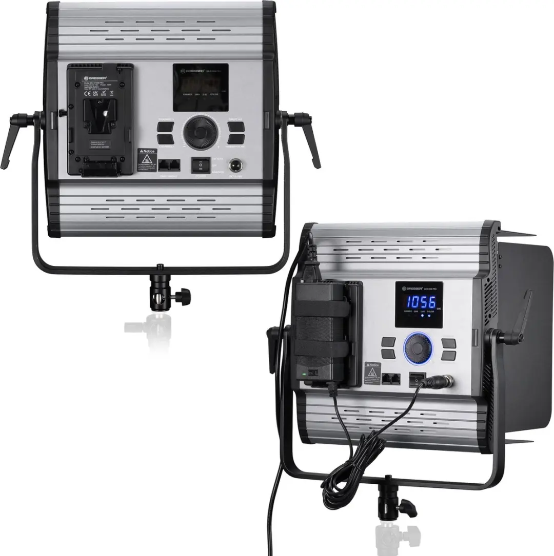Bresser BR-S100B PRO Studiolamp Set - 2 Stuks - Zwart