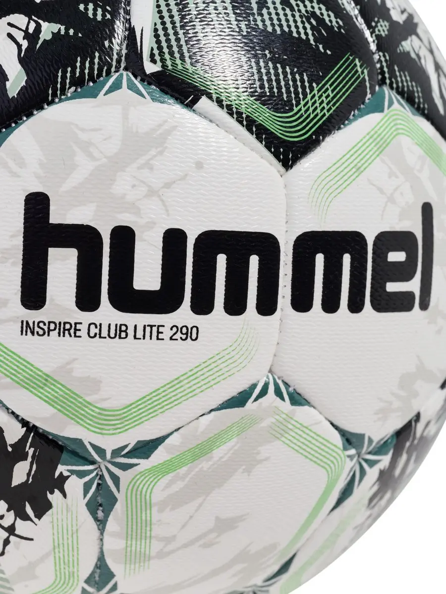 Hummel Inspire Club Lite 290 FB Voetbalshirt - Light Blue/White/Neon Green - afbeelding 6 van 6
