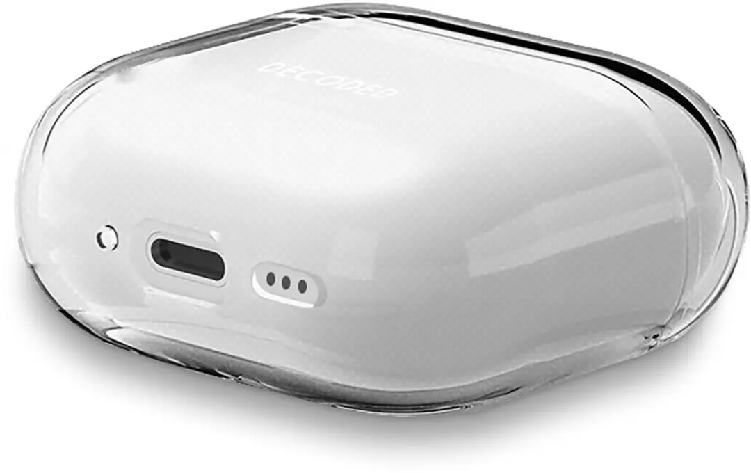 Decoded D25AP4C1TT Siliconen Hoesje AirPods 4 - Transparant