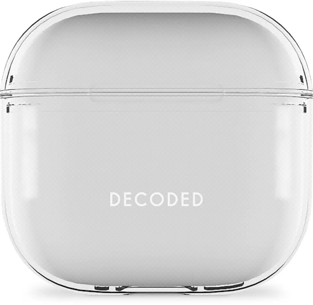 Decoded D25AP4C1TT Siliconen Hoesje AirPods 4 - Transparant