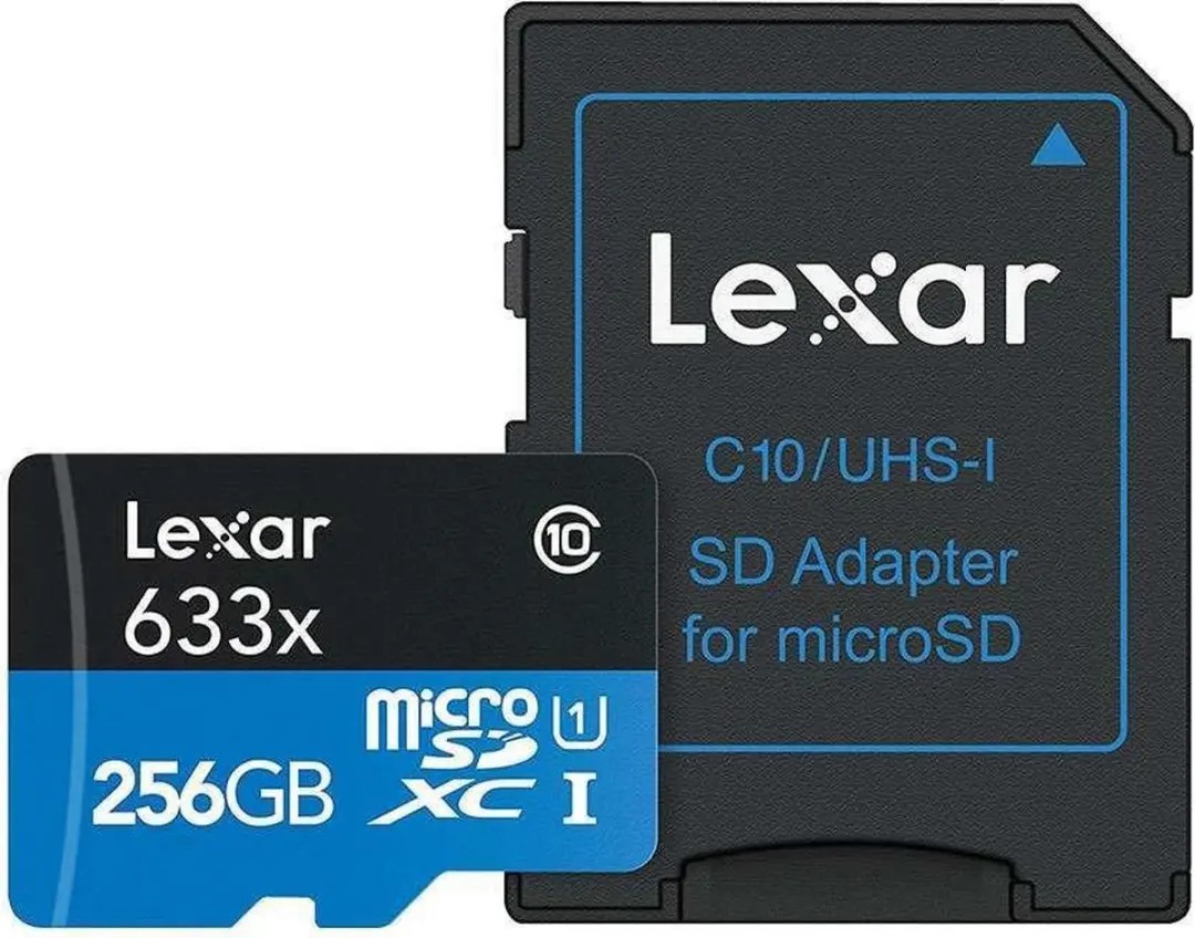 Lexar 256GB 633X MicroSDXC UHS-I HS