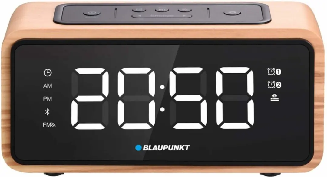Blaupunkt CR65BT Radio Wekker - FM Bluetooth 60 Stations - Zwart