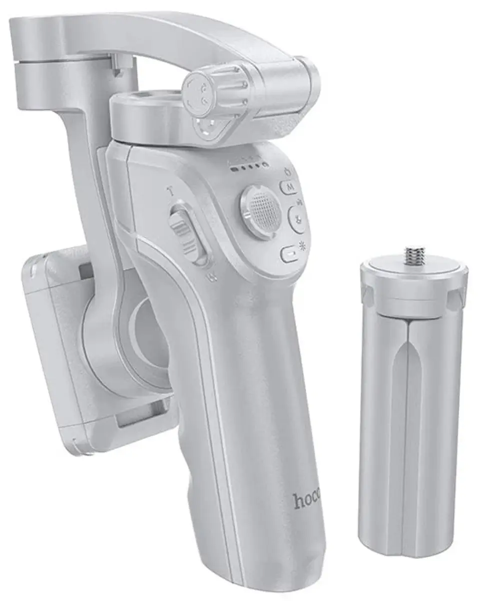 Hoco Smart Gimbal K24 - 3-Assig - 10 Uur - Zwart - afbeelding 4 van 6