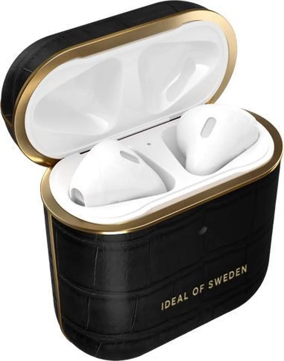 iDeal of Sweden AirPods Case PU IDFAPC-207 - Zwart Crocodille