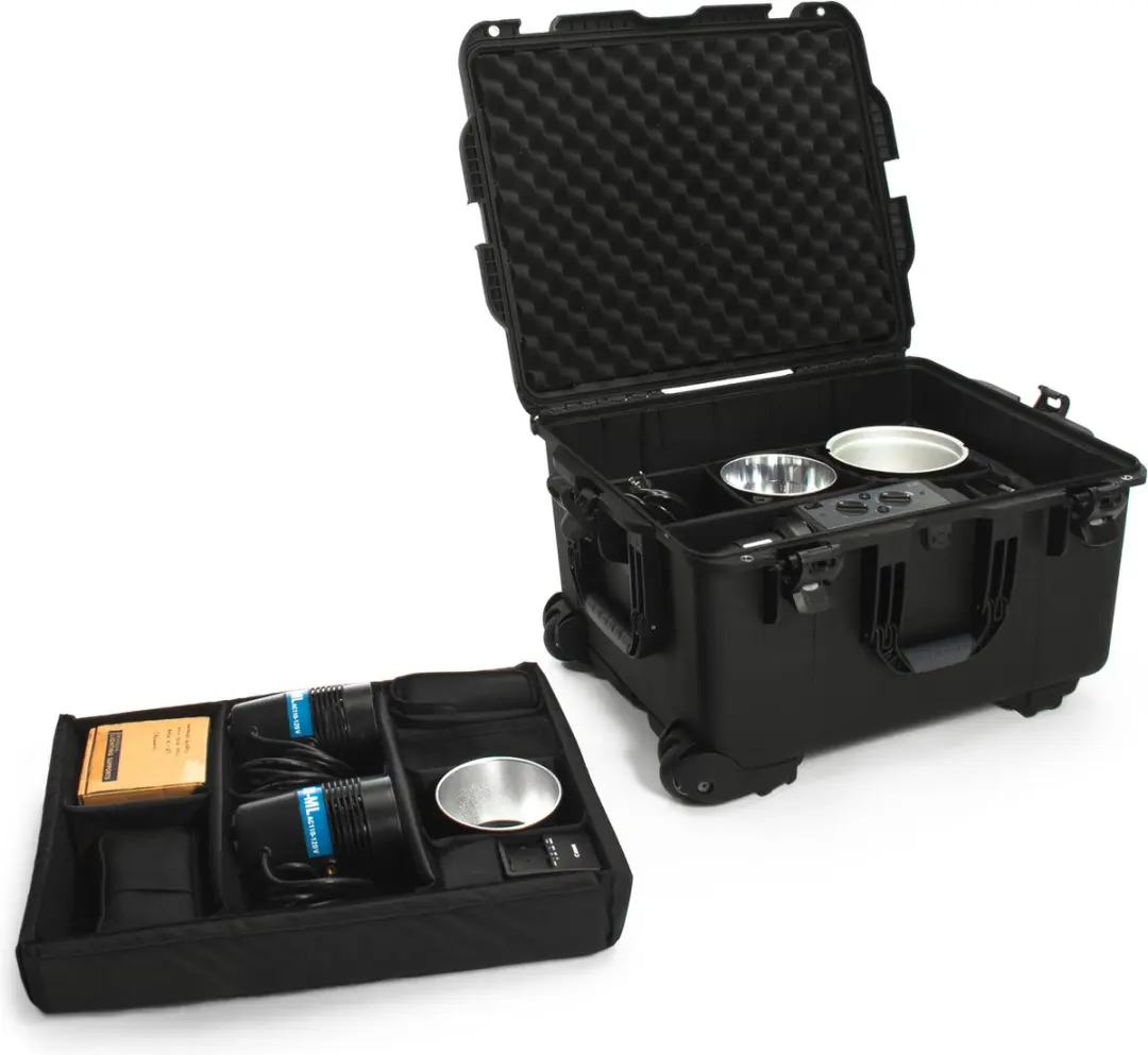 Nanuk 960 Padded Divider Koffer - Zwart