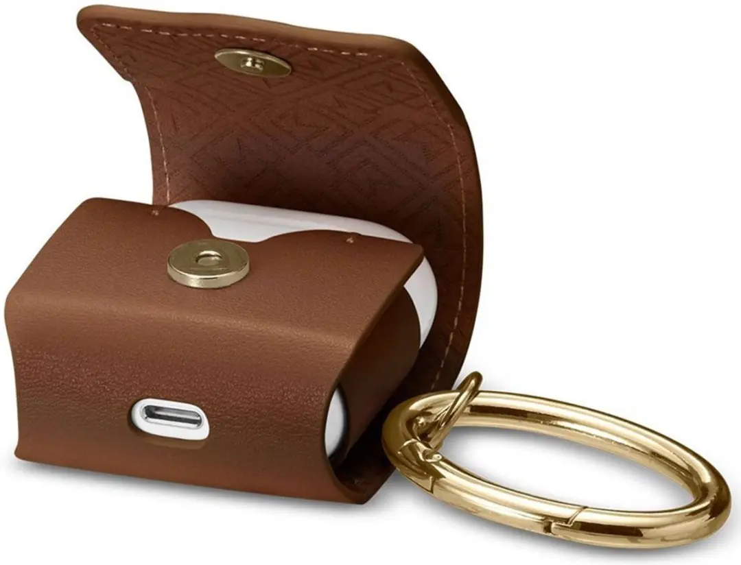 Spigen La Manon Apple AirPods Hoesje Bruin
