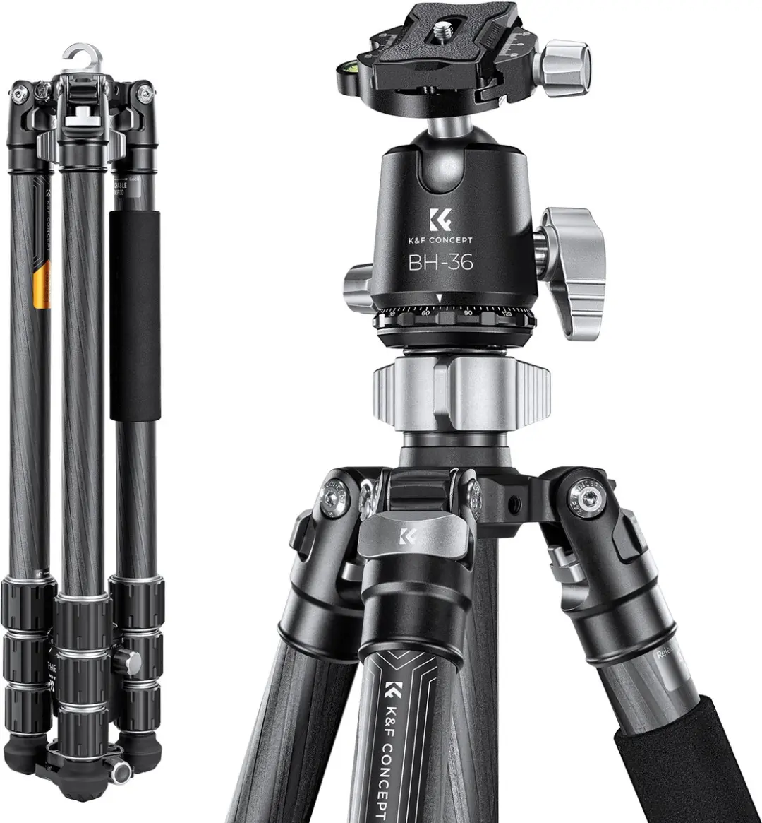 K&F Concept X284C4 Carbon Statief