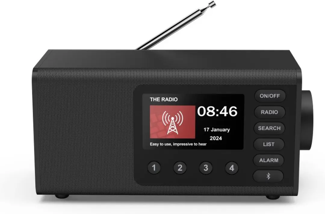 Hama DR1001BT Digitale Radio - 5W - Zwart