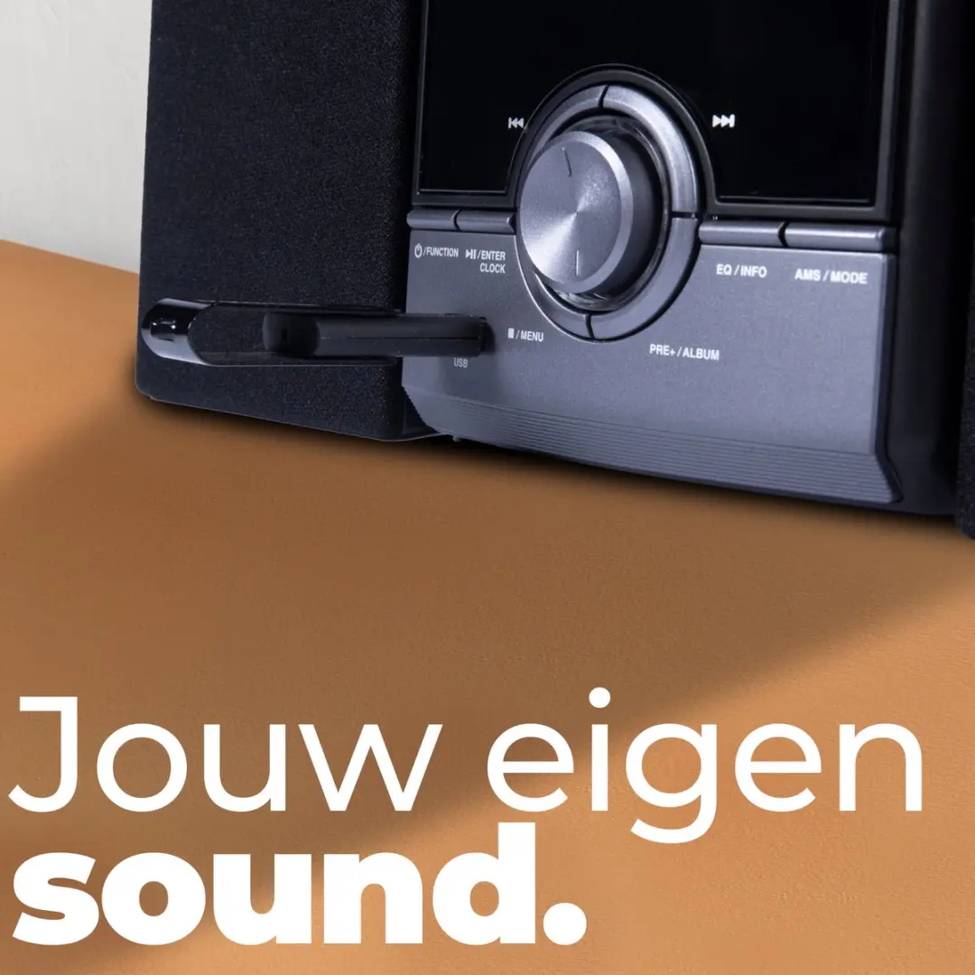 Denver DAB Radio CD Speler MDA285 - Zwart