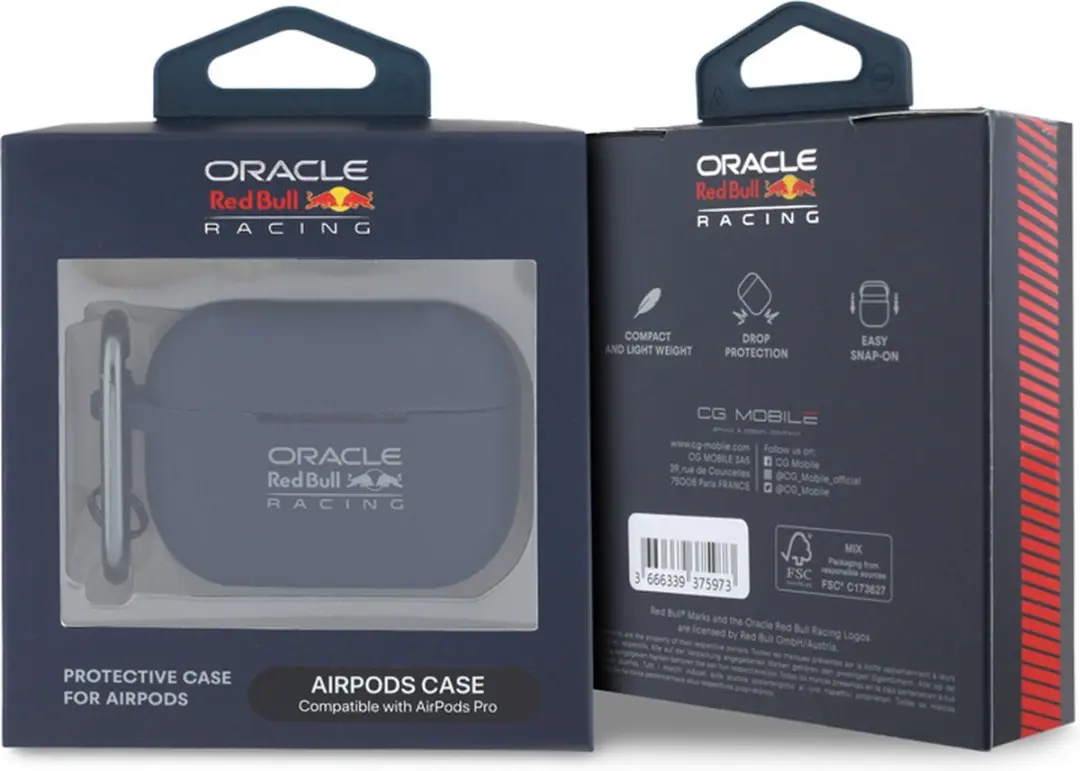 Red Bull Racing AirPods Pro Case RBAPSIILV - Navy