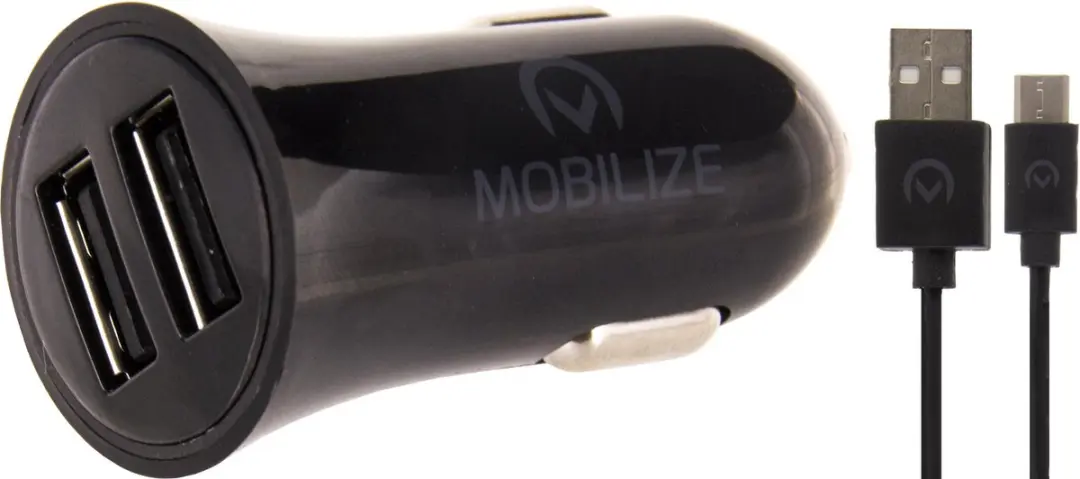 Mobilize Dual USB Autolader USB-C 12W