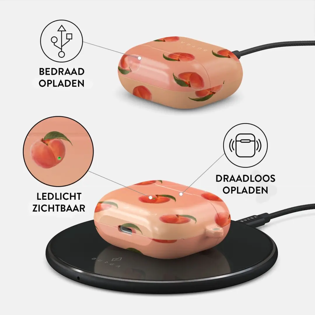 Burga Hardcase Apple AirPods Pro 3 - Peachy