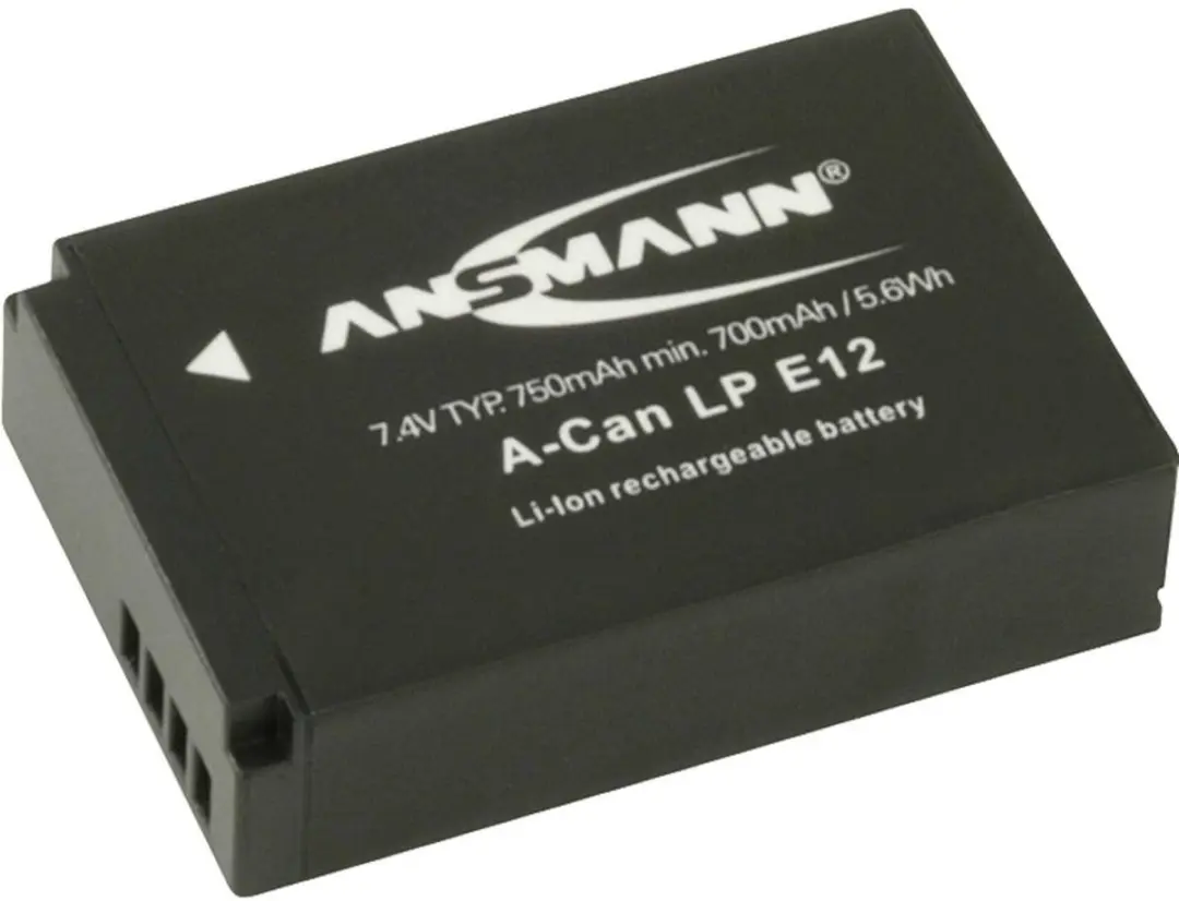 Ansmann A-Can LP-E12 Li-ion Accu 10mAh - ANSMANN_665504